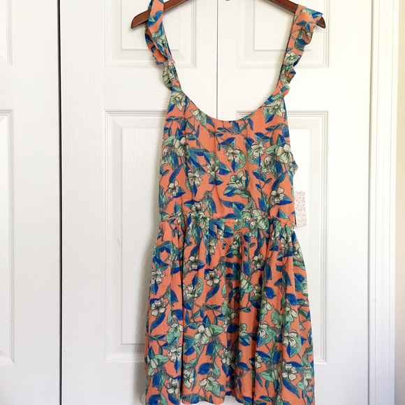 Free People Dear You Mini Floral Dress - Picture 2 of 7